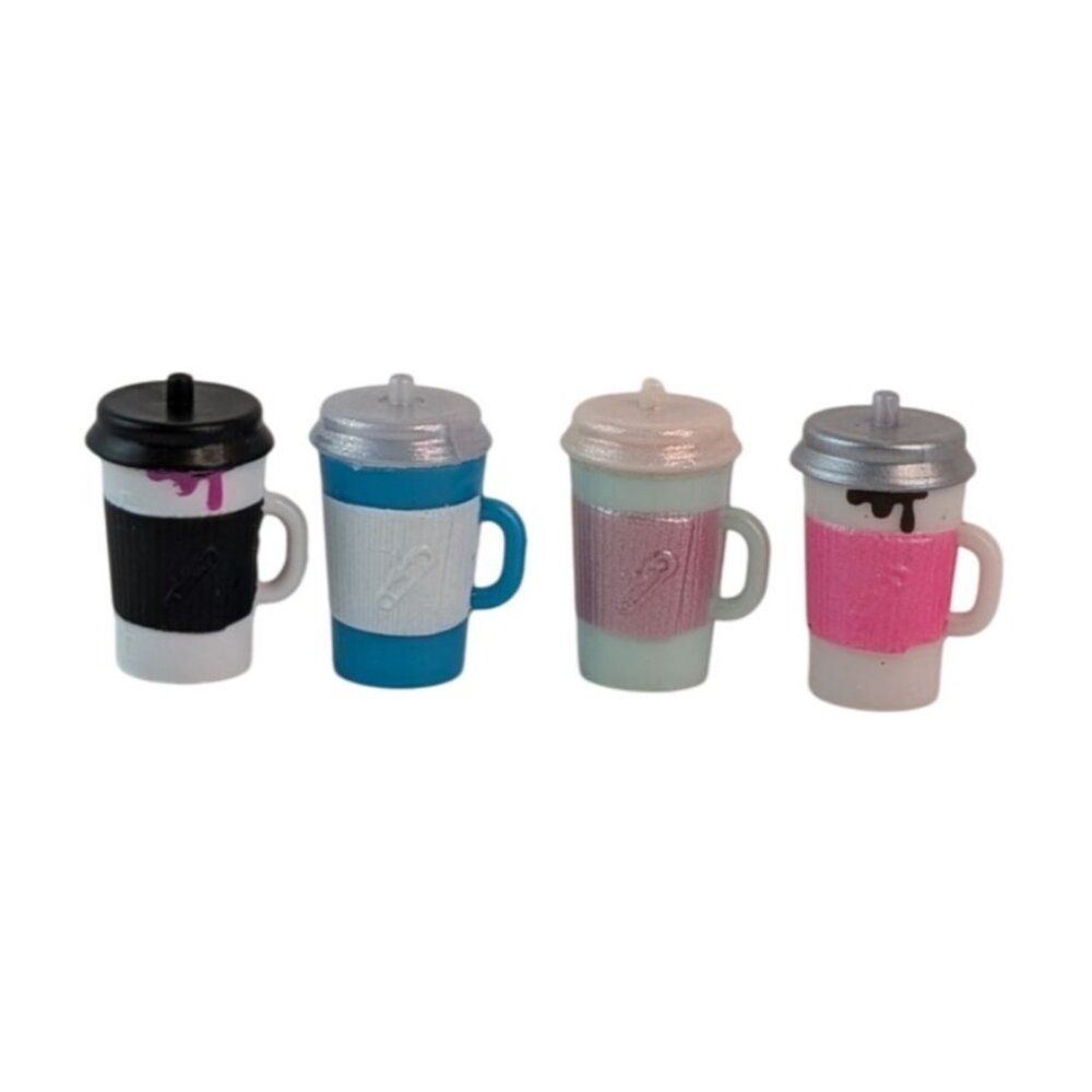 LOL Surprise Doll Cup Lot of 20 Mason Jar Milk Tumbler Bottle Pop Cat Toy - Picture 6 of 11
